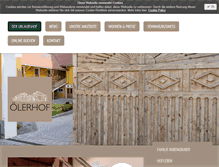 Tablet Screenshot of oelerhof.at